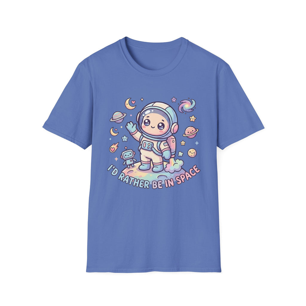 I'd Rather Be In Space On Moon T-Shirt