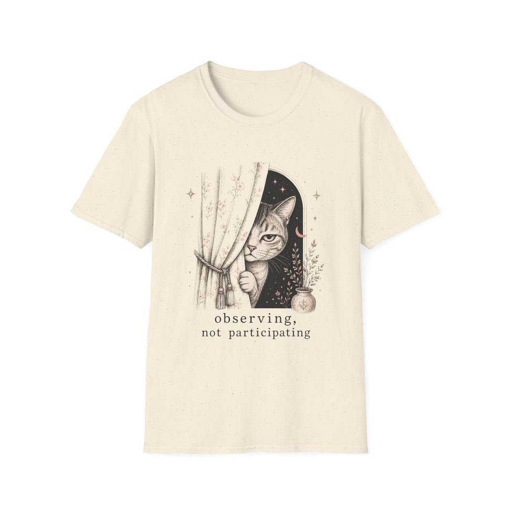 Cat Observing T-Shirt