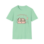 Recharging Cat T-Shirt