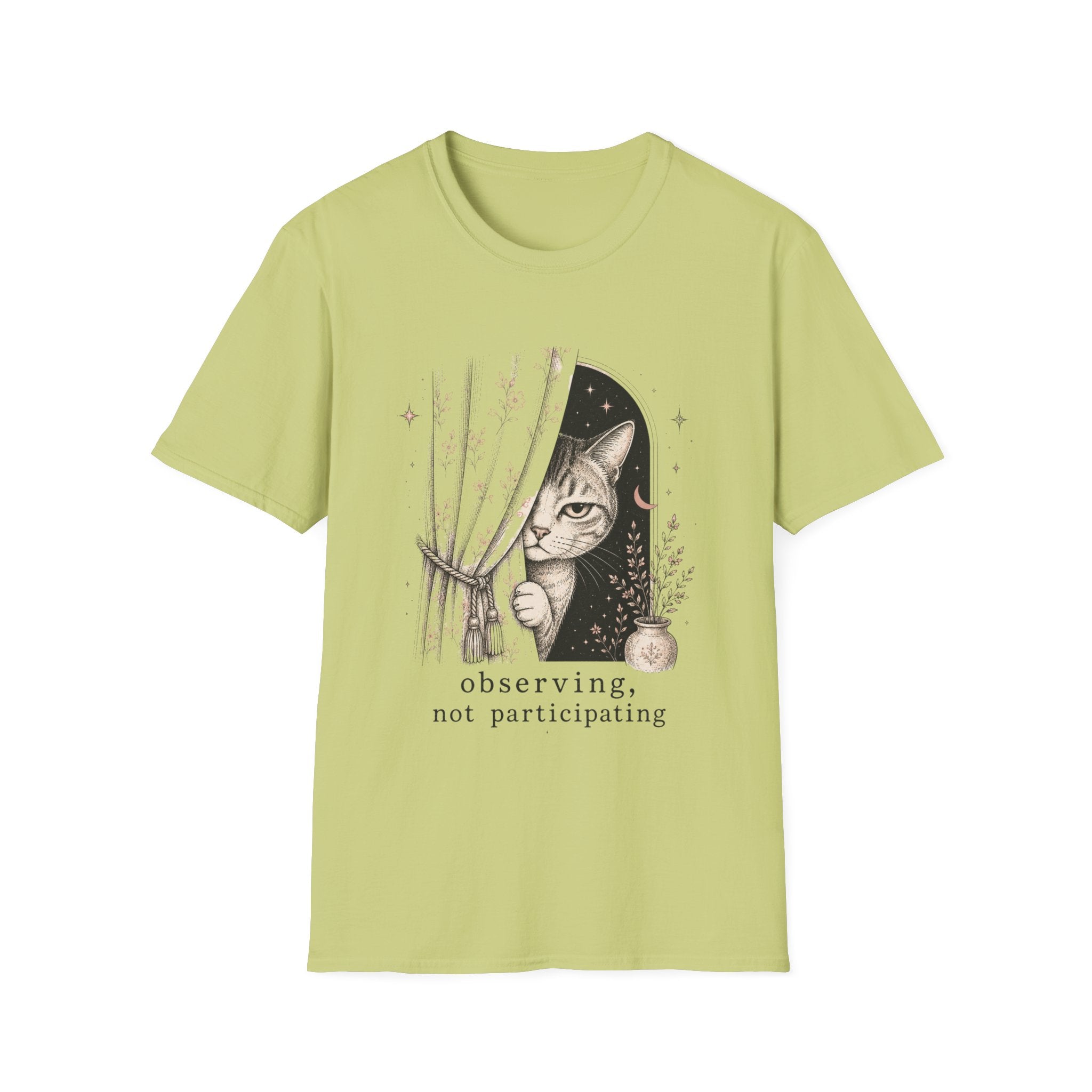 Cat Observing T-Shirt