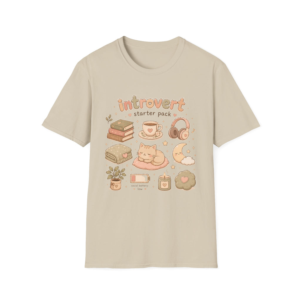 Introvert Starter Pack T-Shirt