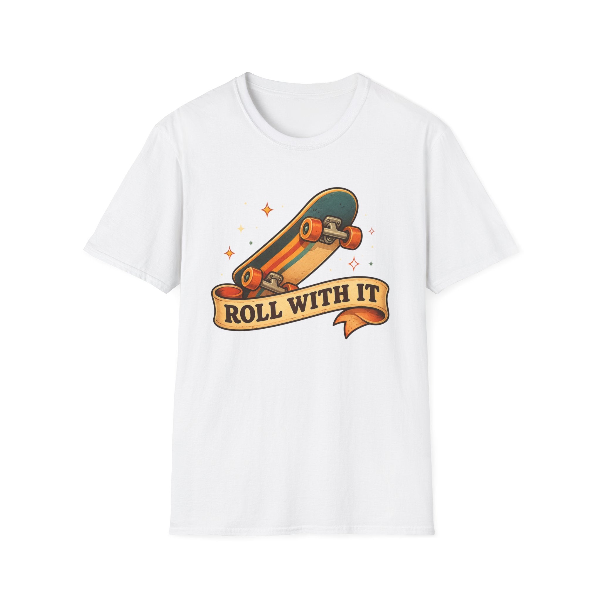 Roll With It Skateboard T-Shirt