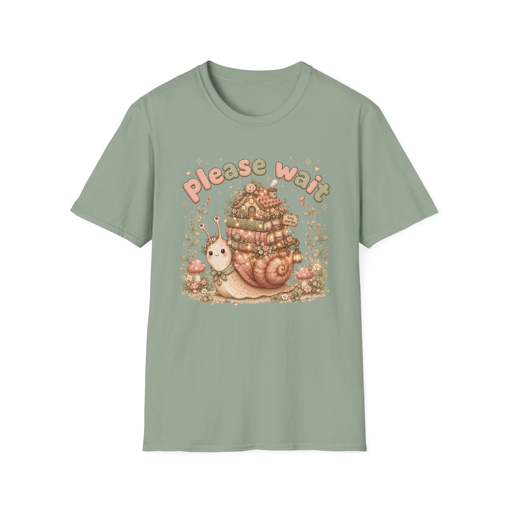 Please Wait Snail T-Shirt