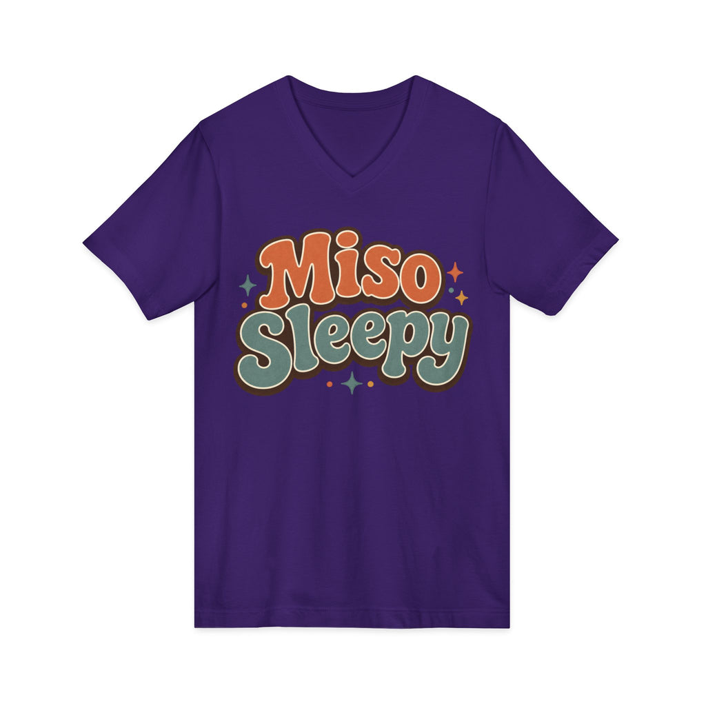 Miso Sleepy V-Neck T-Shirt