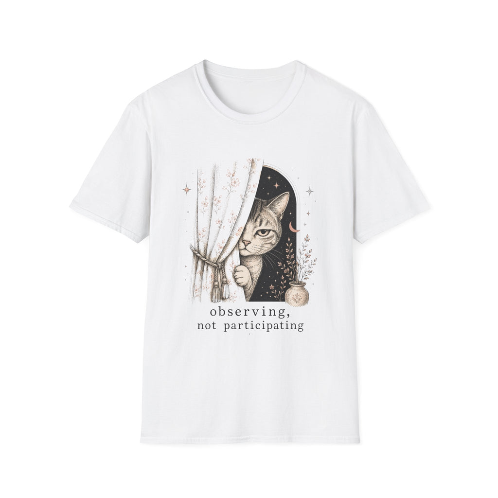 Cat Observing T-Shirt