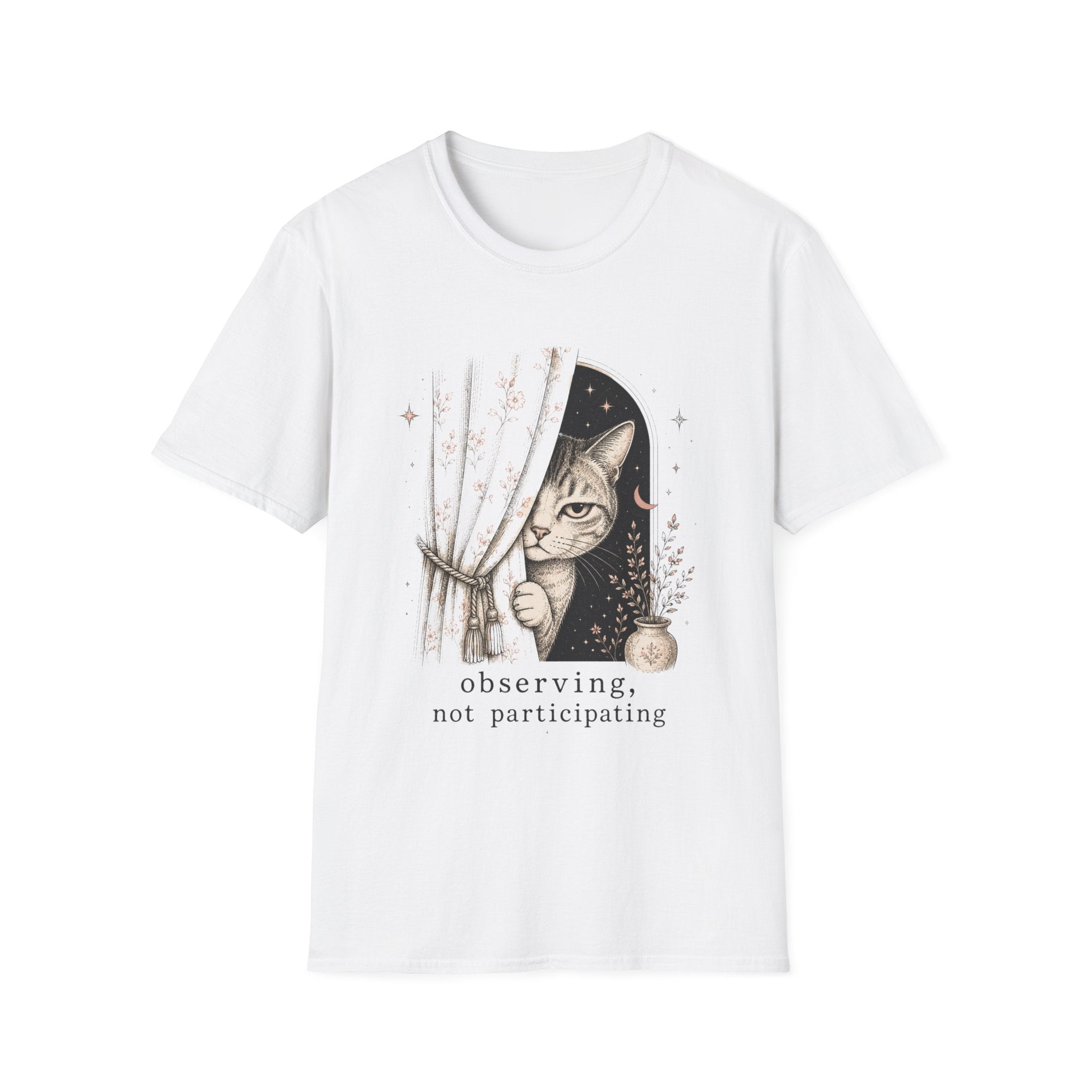 Cat Observing T-Shirt