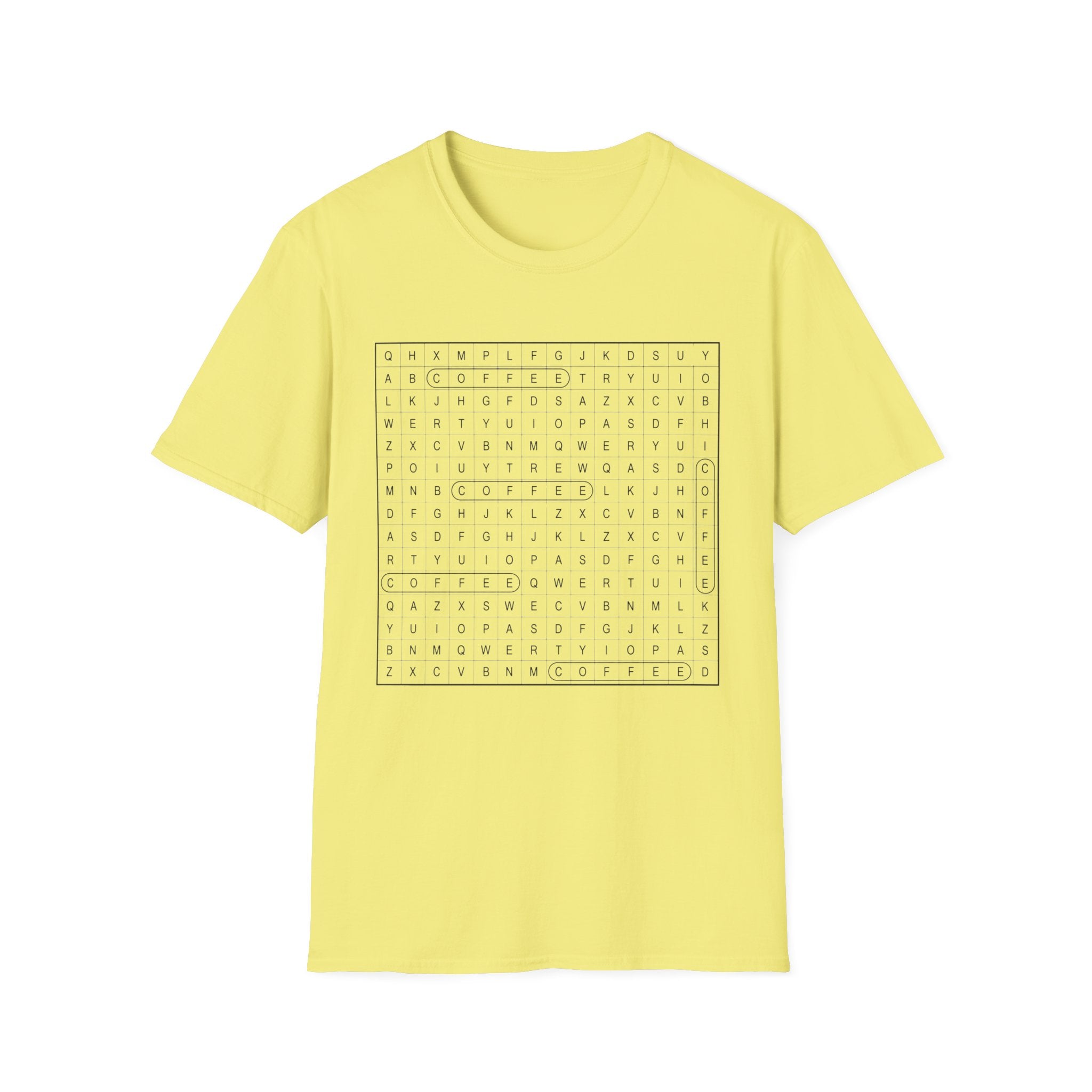 Coffee Crossword T-Shirt