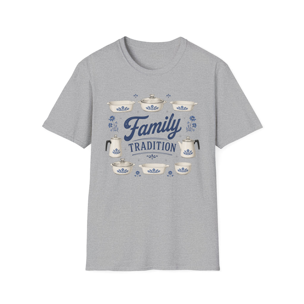 Family Tradition Blue T-Shirt
