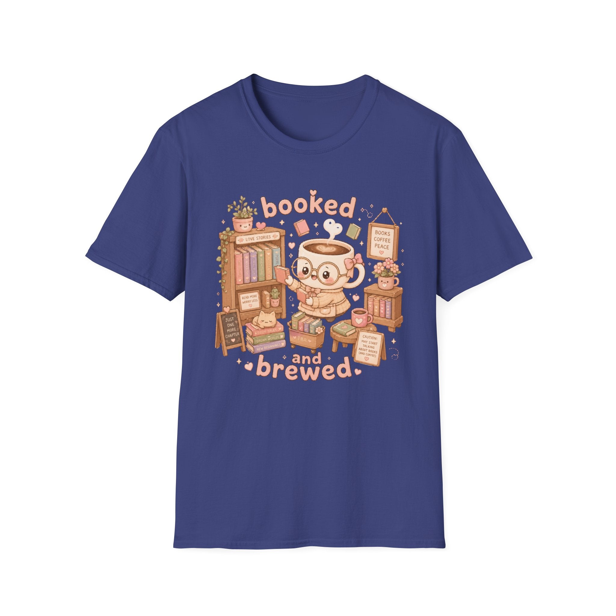 Booked and Brewed T-Shirt