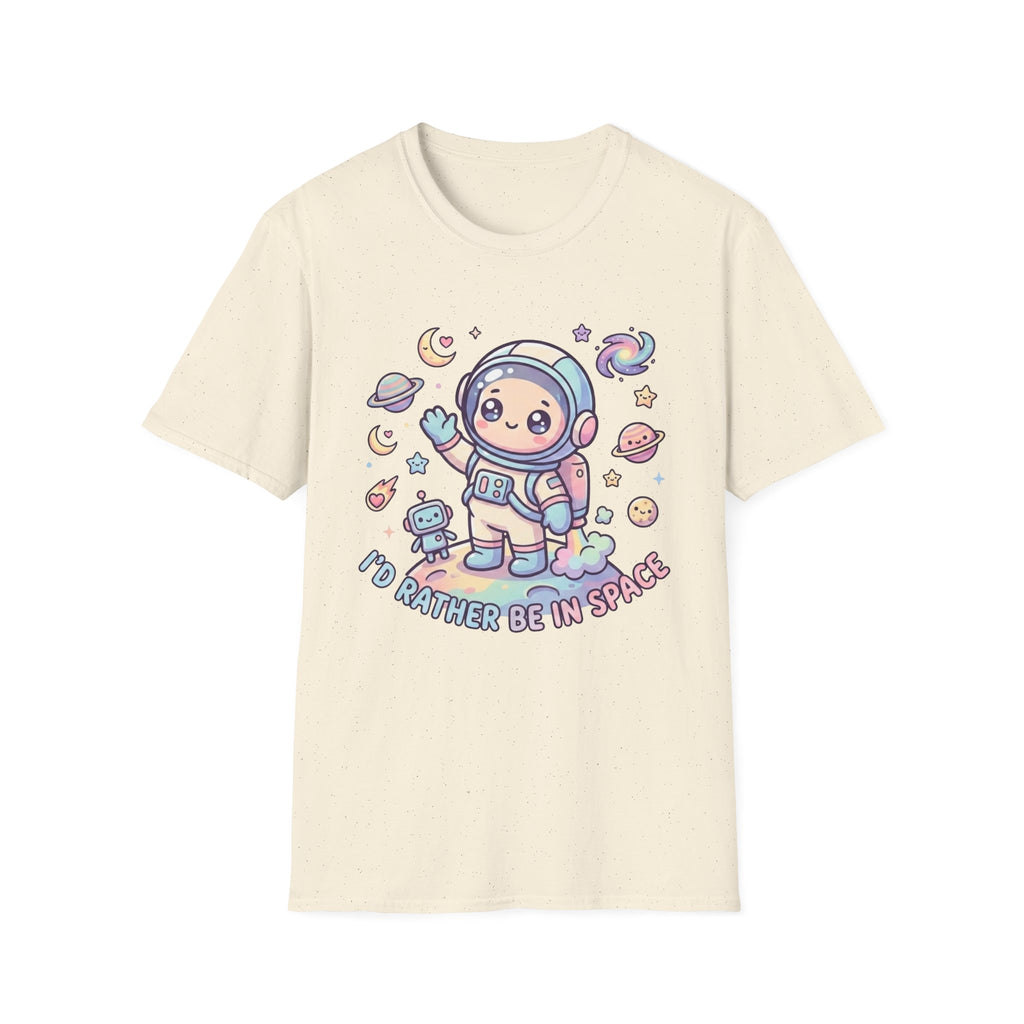 I'd Rather Be In Space On Moon T-Shirt