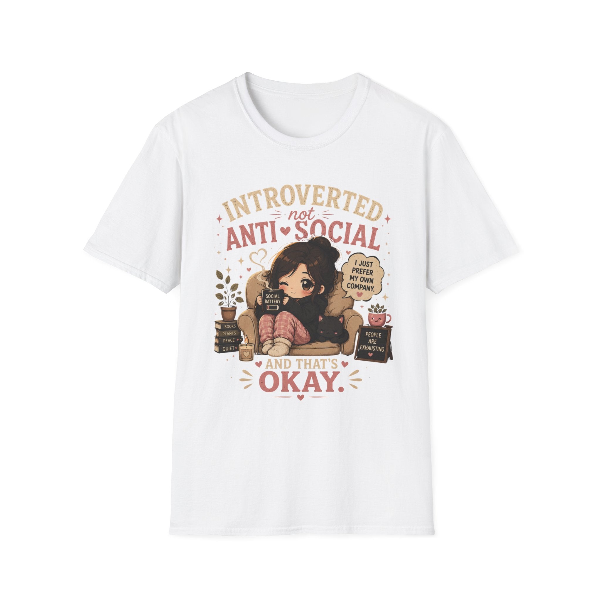 Not Anti Social T-Shirt