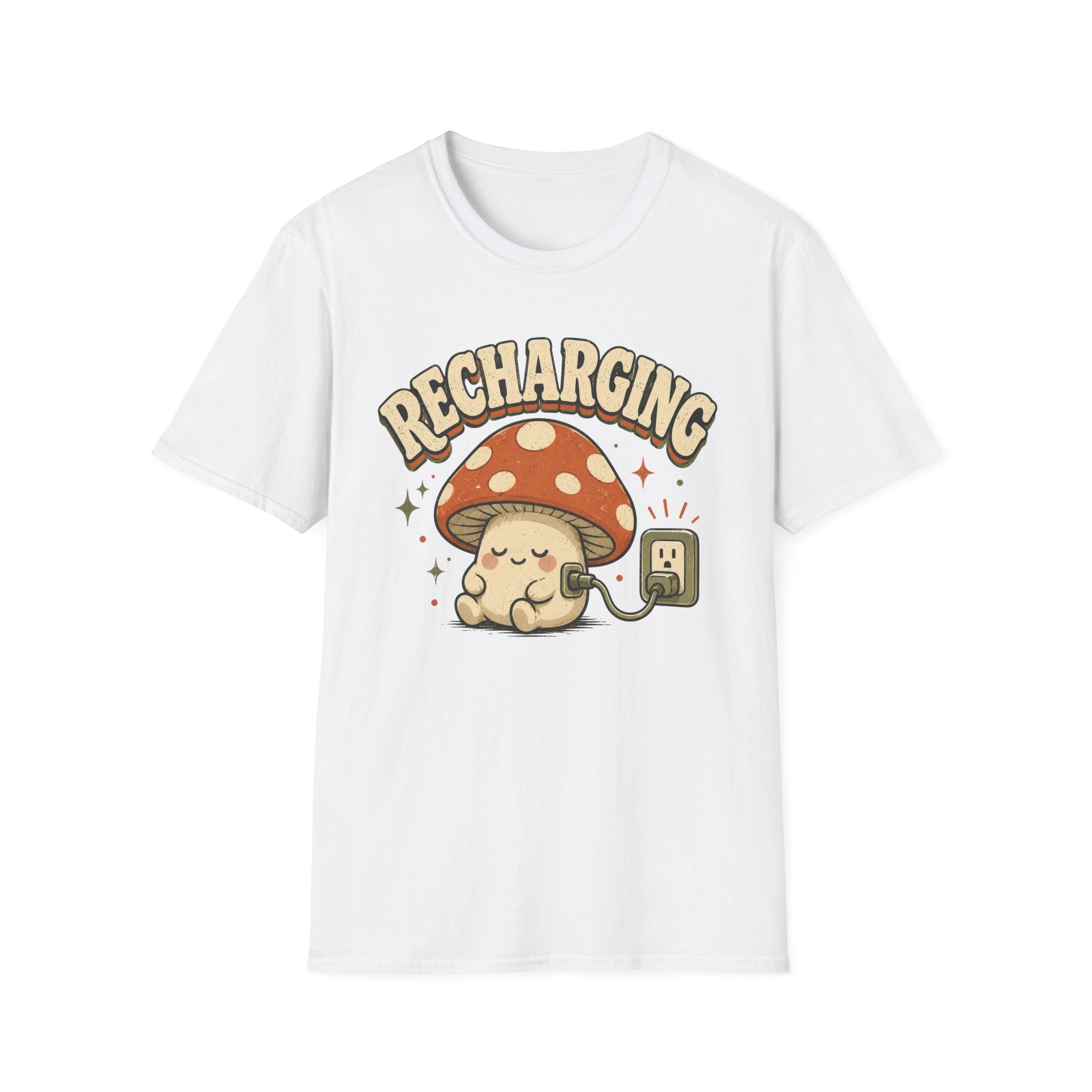 Recharging Mushroom T-Shirt