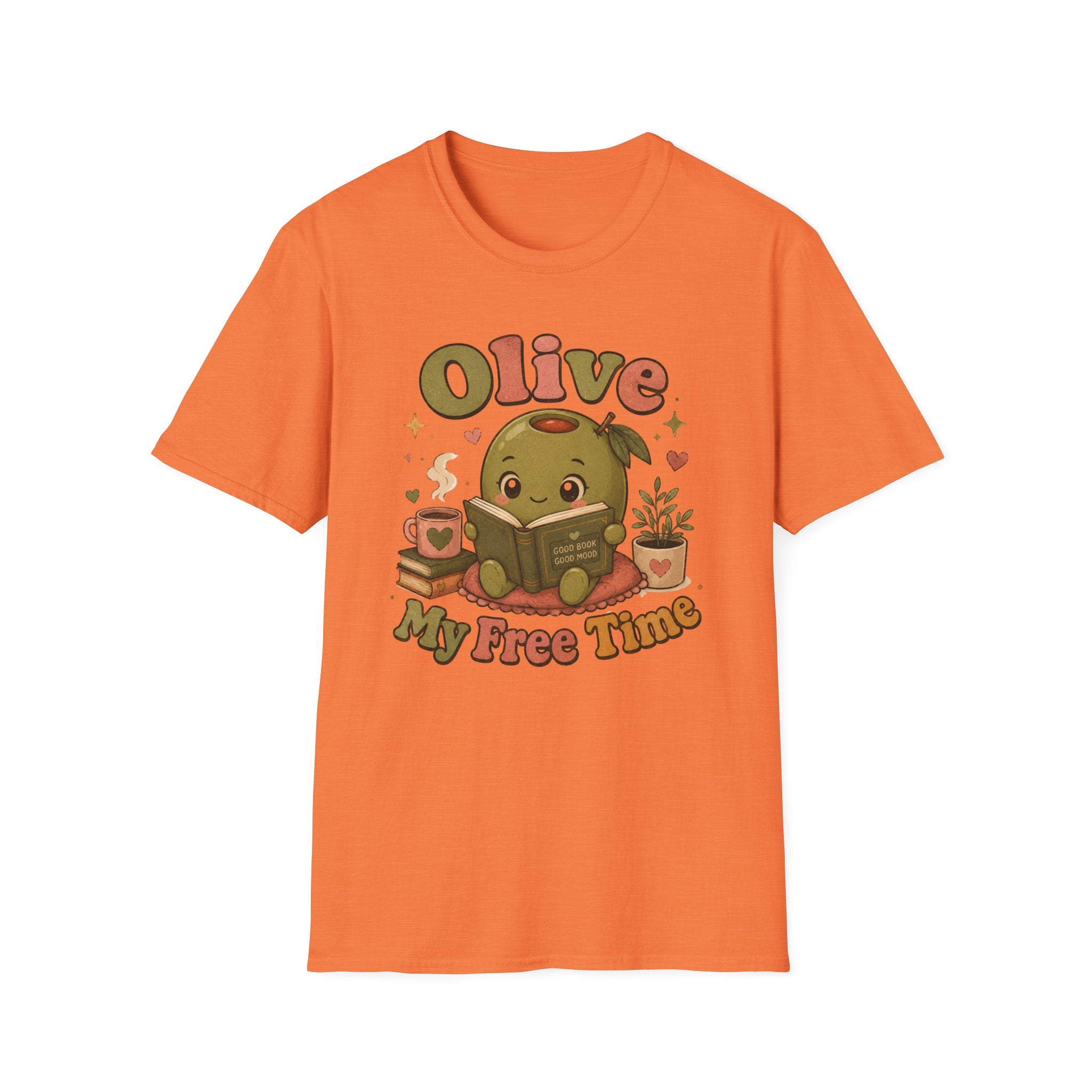 Olive My Free Time T-Shirt