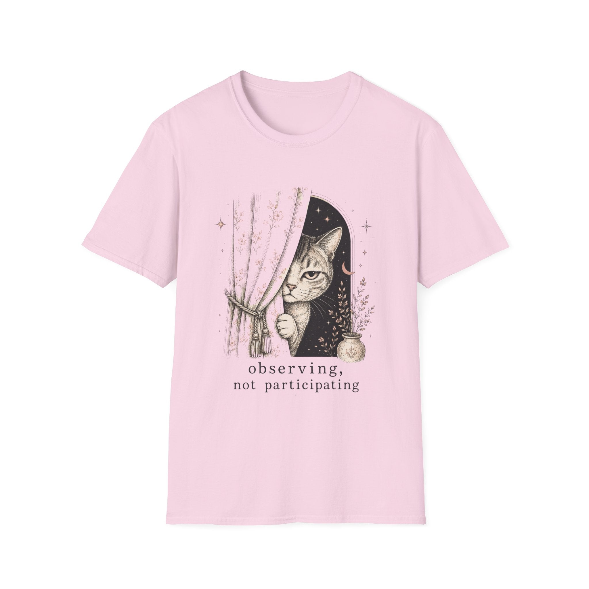 Cat Observing T-Shirt