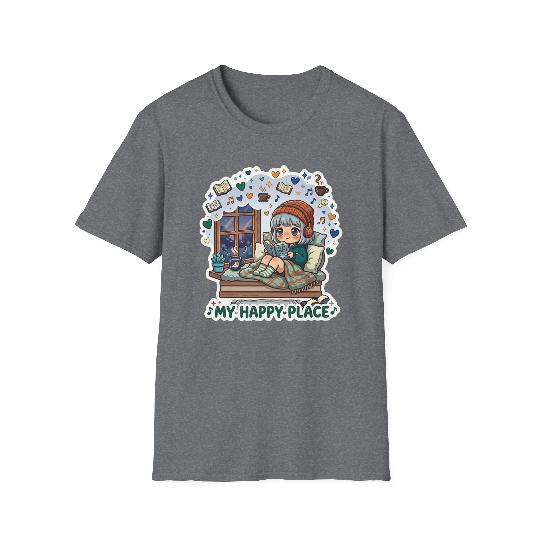 My Happy Place Teal T-Shirt