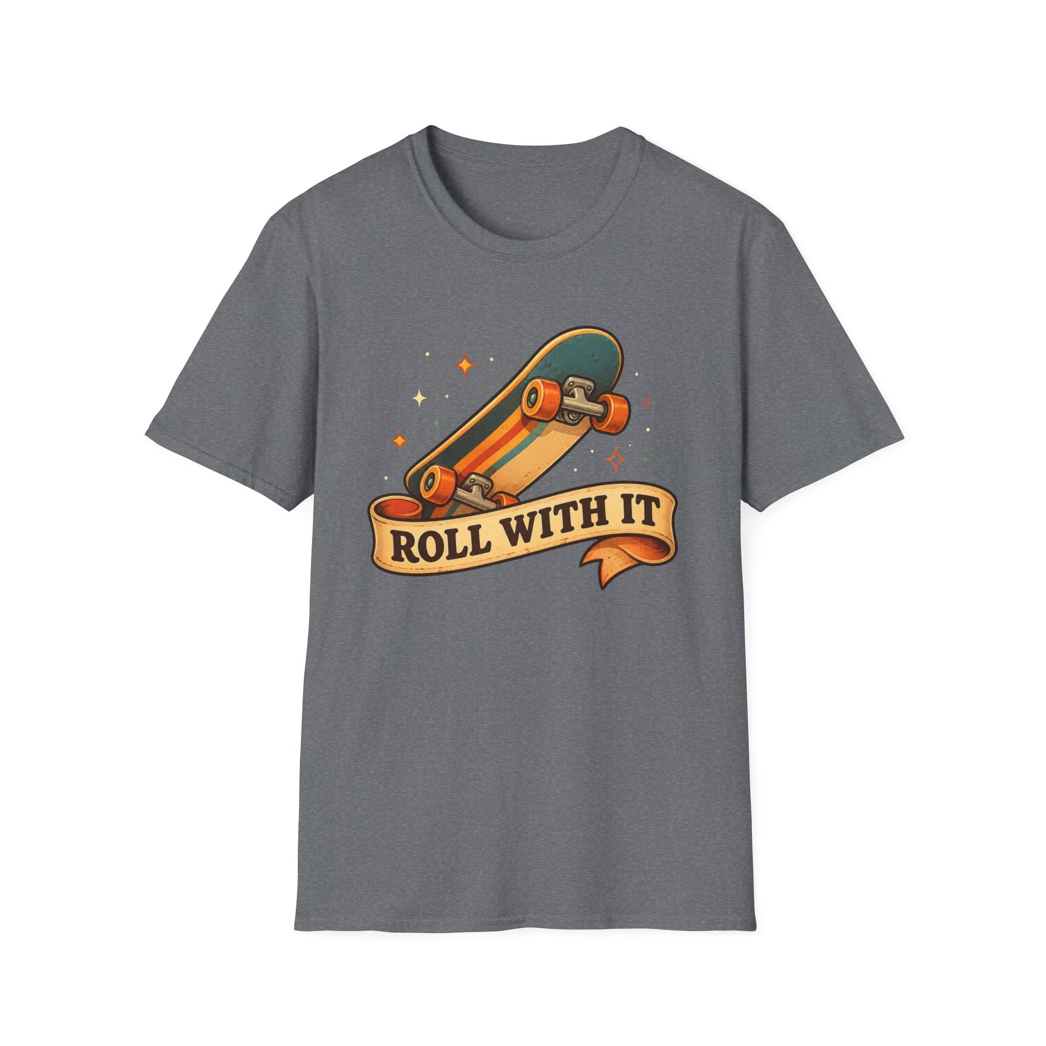 Roll With It Skateboard T-Shirt