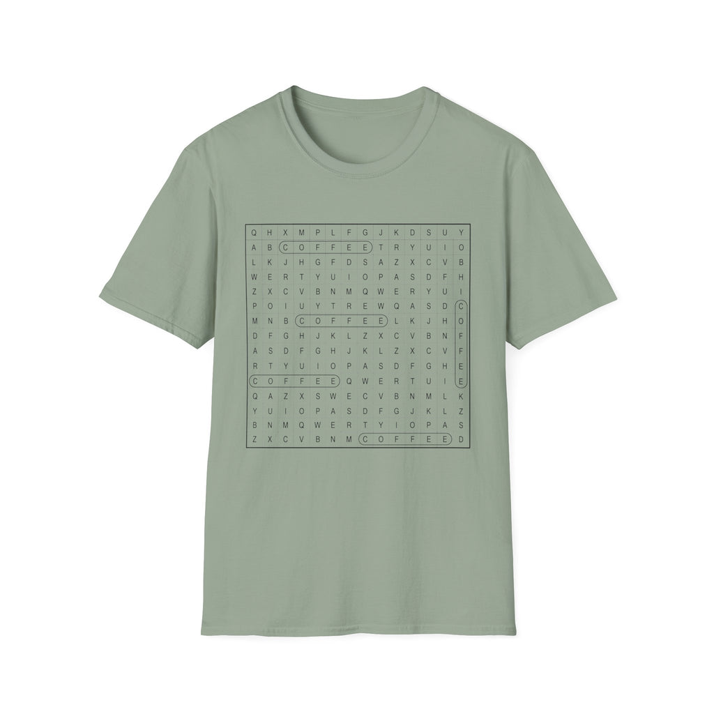 Coffee Crossword T-Shirt