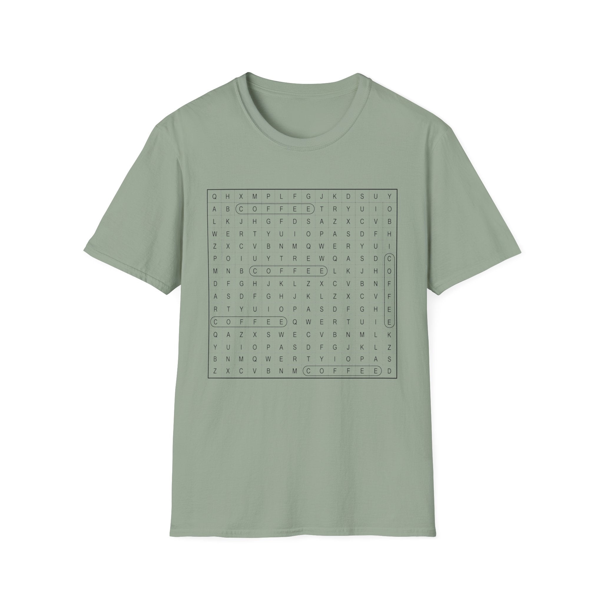 Coffee Crossword T-Shirt