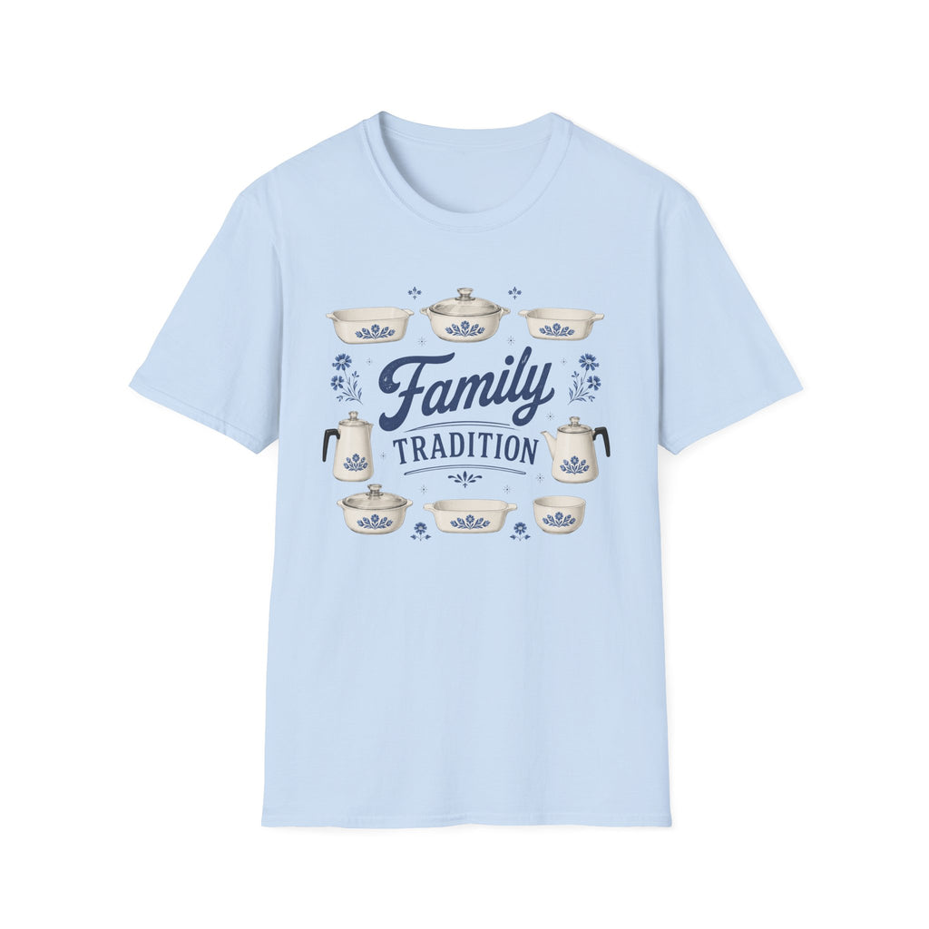 Family Tradition Blue T-Shirt