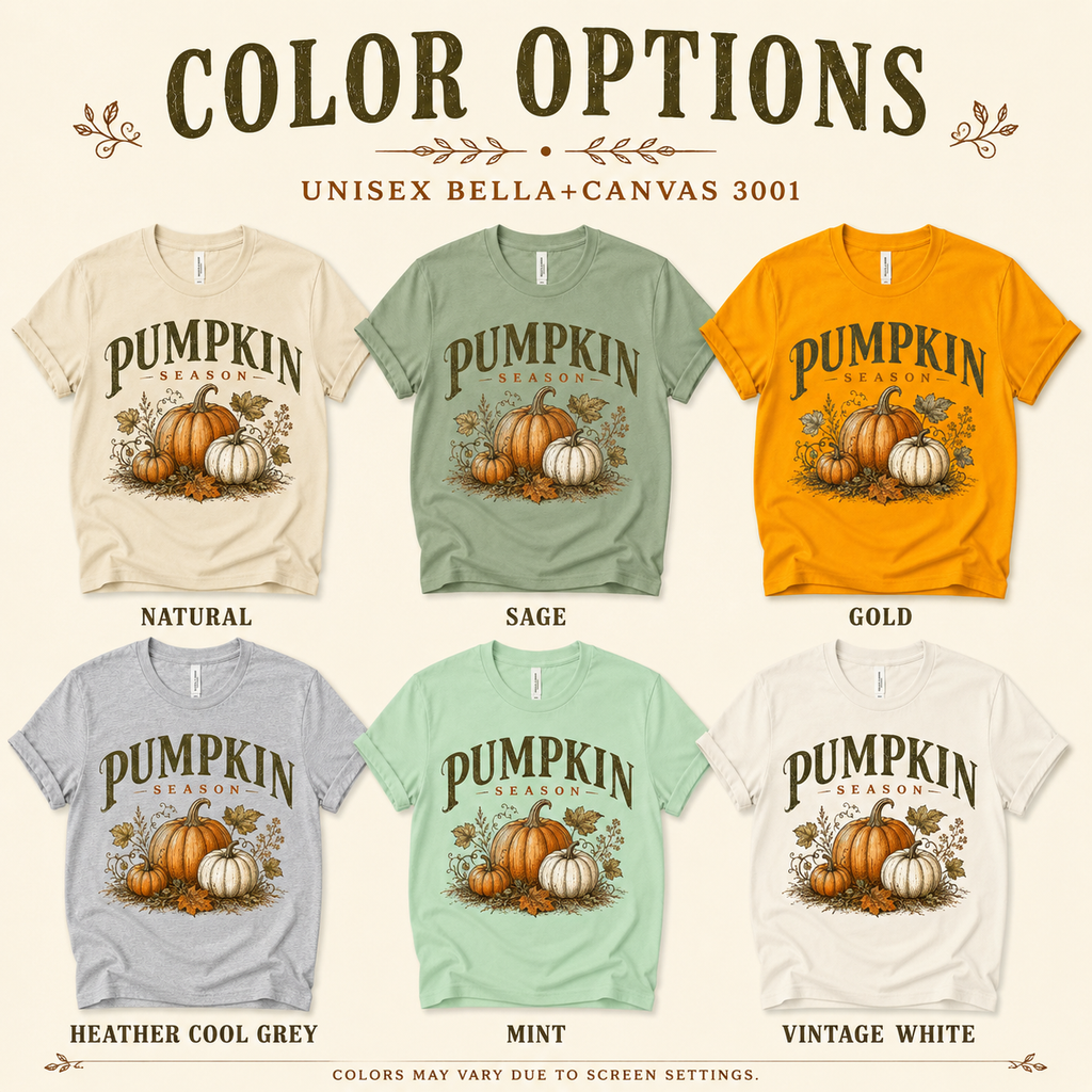 Pumpkin Season | Fall Graphic T-Shirt