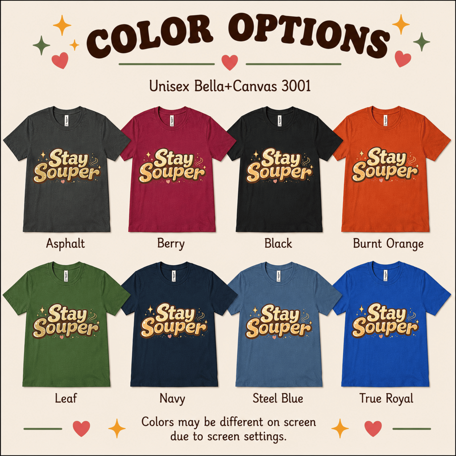 Stay Souper | Cute Food Graphic T-Shirt