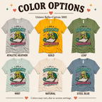 A color chart showing all the color options for Sudoku Maniac funny introvert graphic t-shirt.