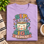Sip. Sigh. Repeat. T-Shirt