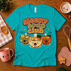 Sleepy Soup Club | Cute Food Graphic T-Shirt