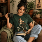 Ship Wheel Mermaid | Vintage Mermaid Pinup Graphic T-Shirt