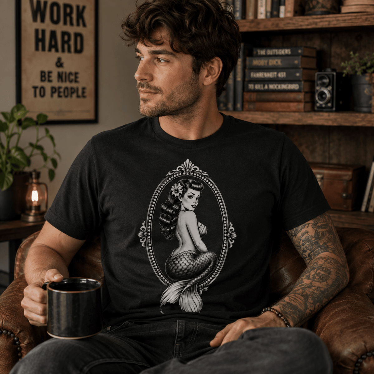 Mermaid Cameo T-Shirt