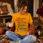 Leaves Are Falling | Fall Graphic T-Shirt
