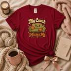 My Couch Misses Me | Funny Introvert Graphic T-Shirt