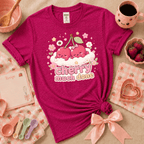 Cherry Much Done | Cute Food Graphic T-Shirt