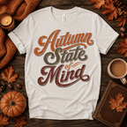 Autumn State Of Mind Premium T-Shirt in vintage white, flat lay