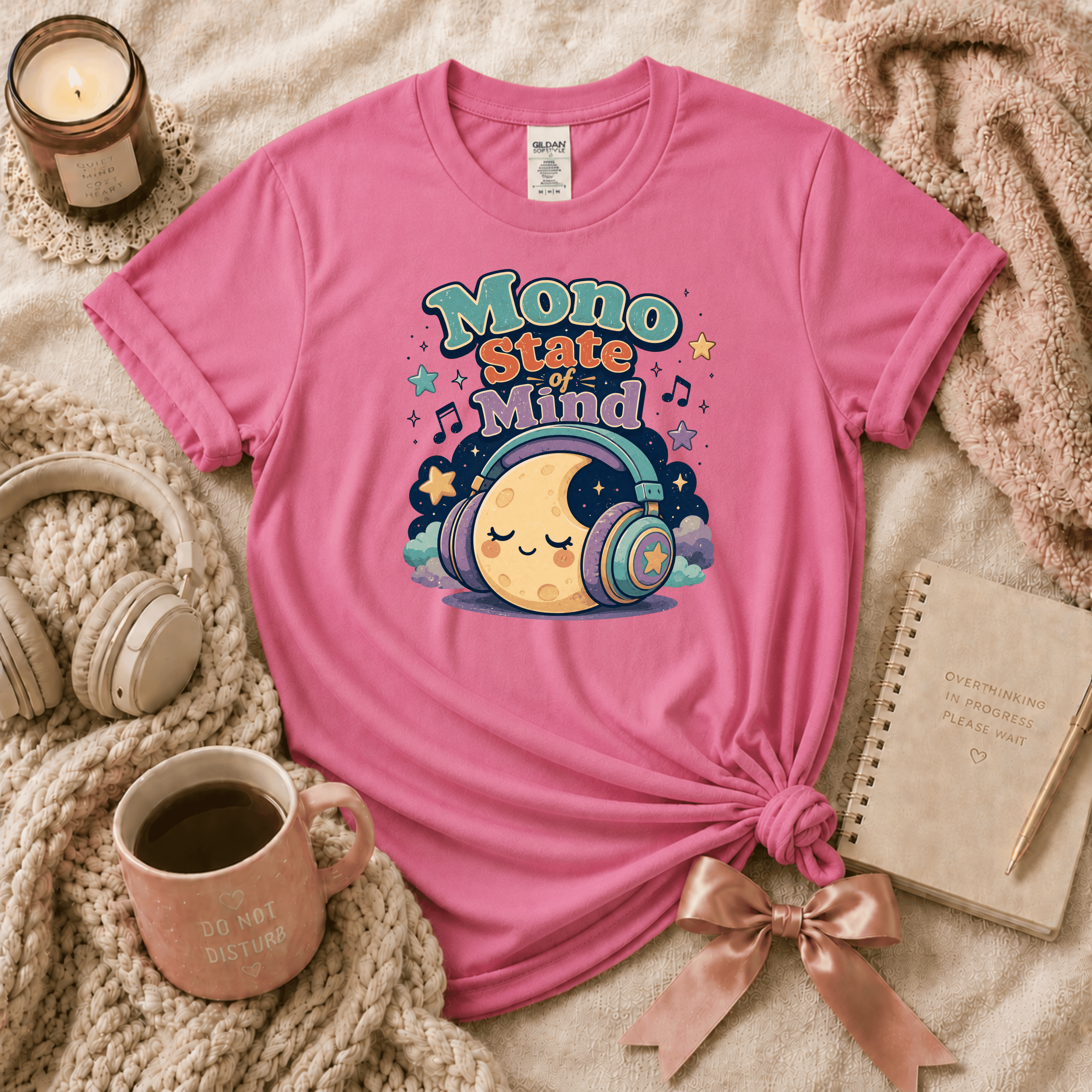 Mono State Of Mind | Funny Introvert Graphic T-Shirt