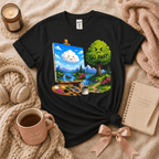 Happy Little Cloud | Funny Introvert Graphic T-Shirt