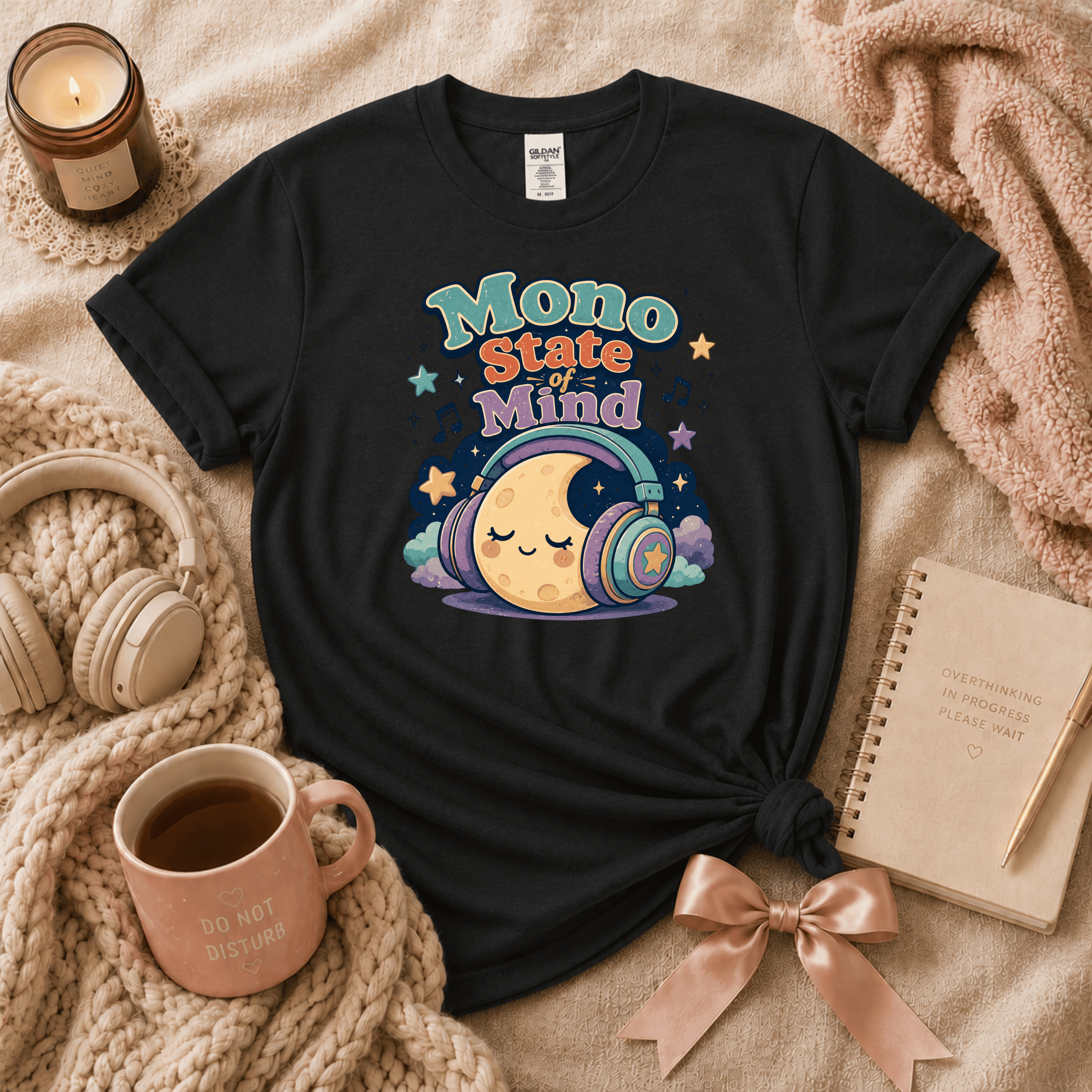 Mono State Of Mind | Funny Introvert Graphic T-Shirt