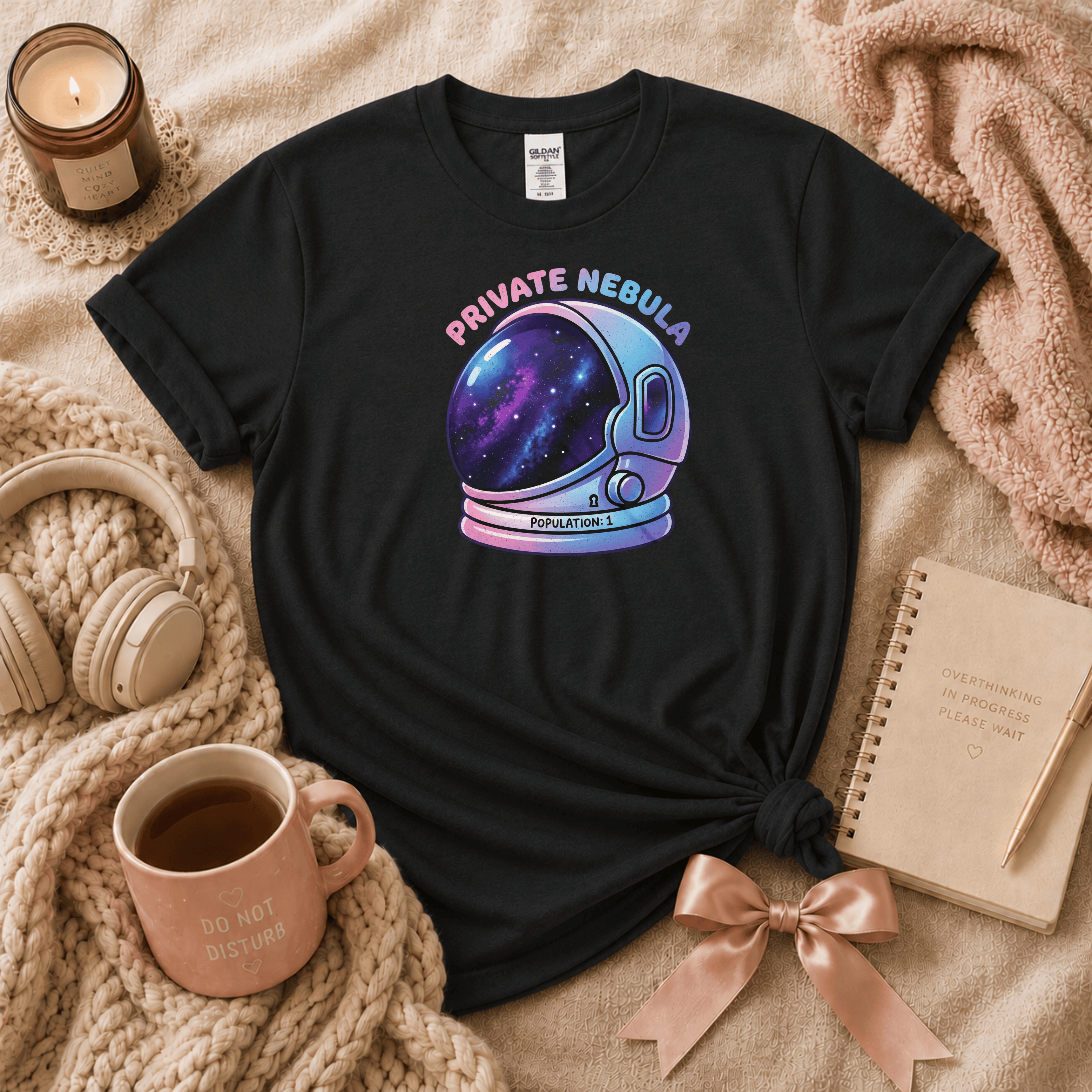 Nebula | Funny Introvert Graphic T-Shirt