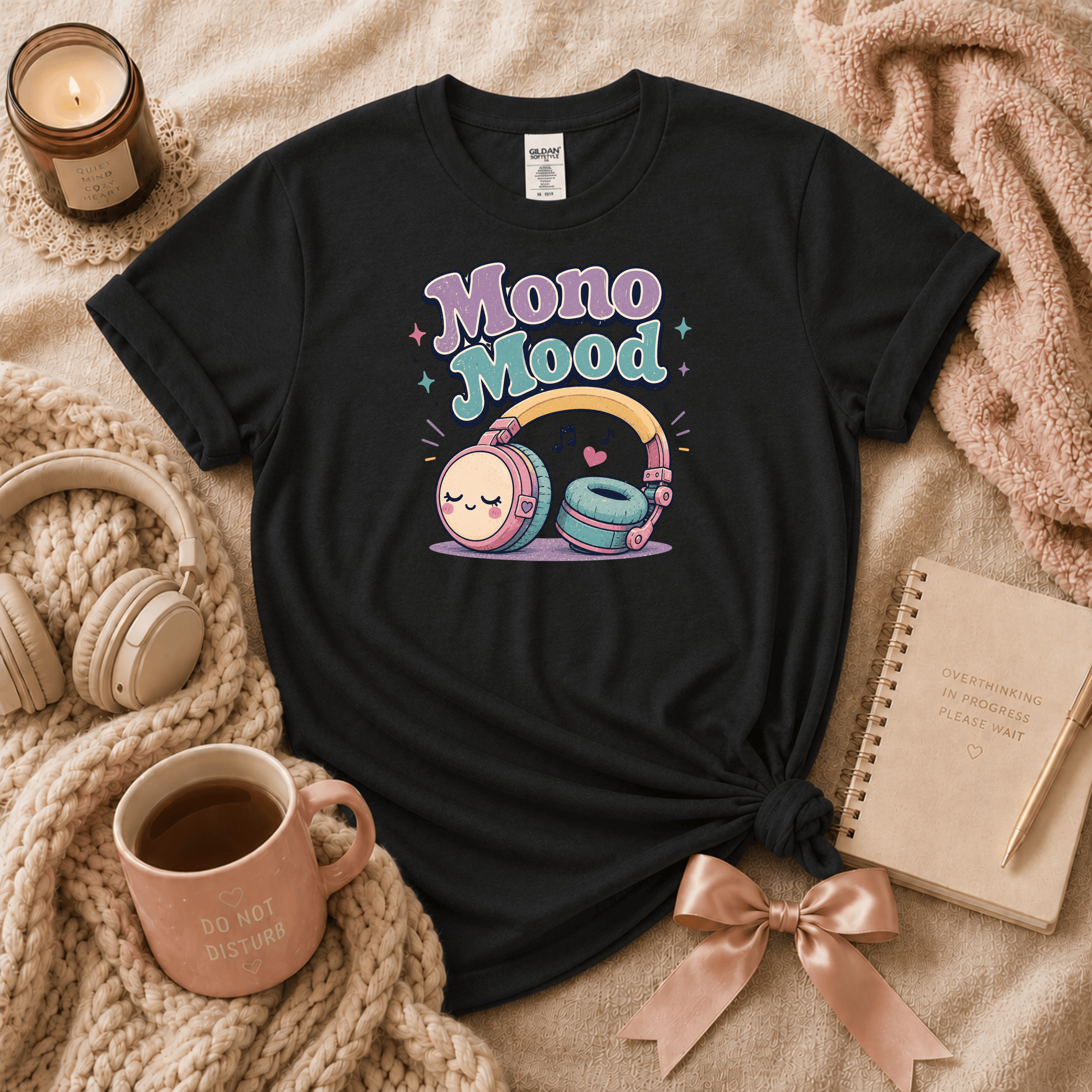 Mono Mood | Funny Introvert Graphic T-Shirt