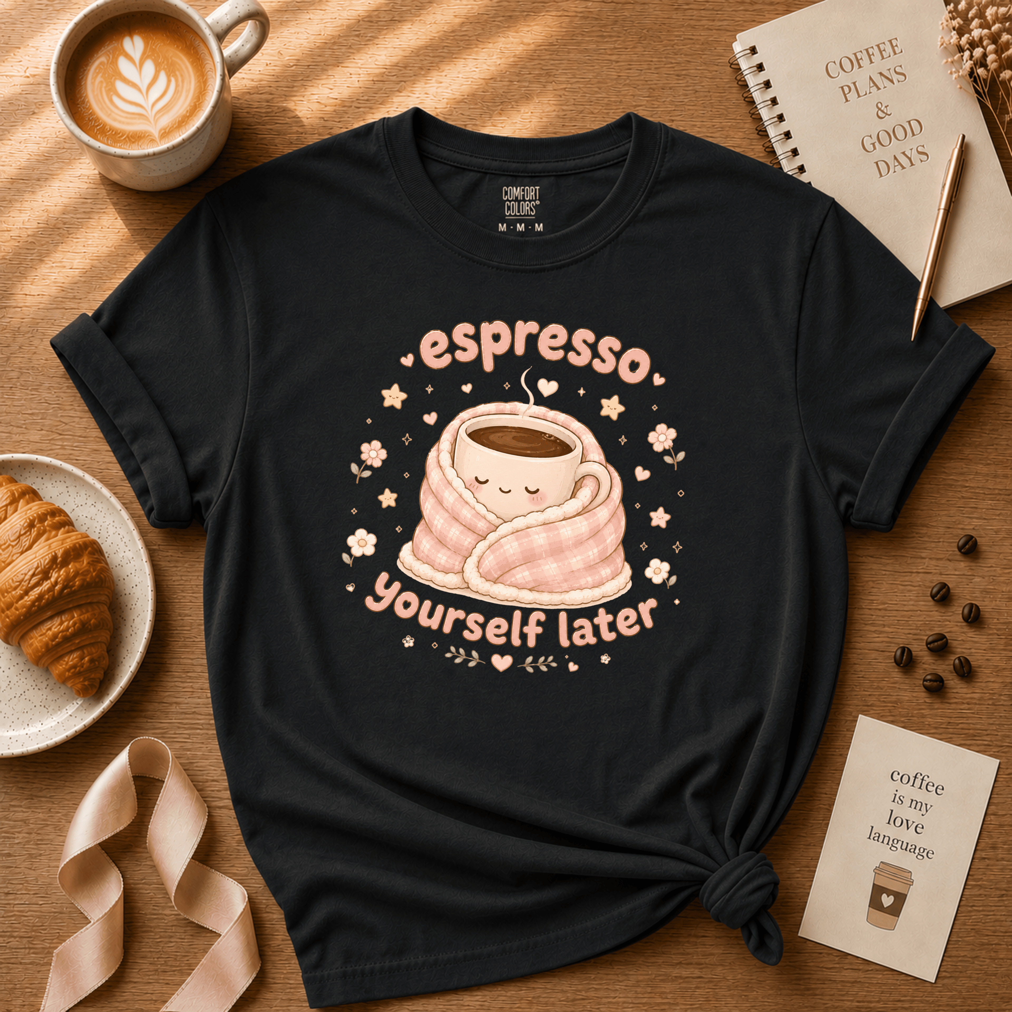 Espresso Yourself | Coffee Lover Graphic T-Shirt