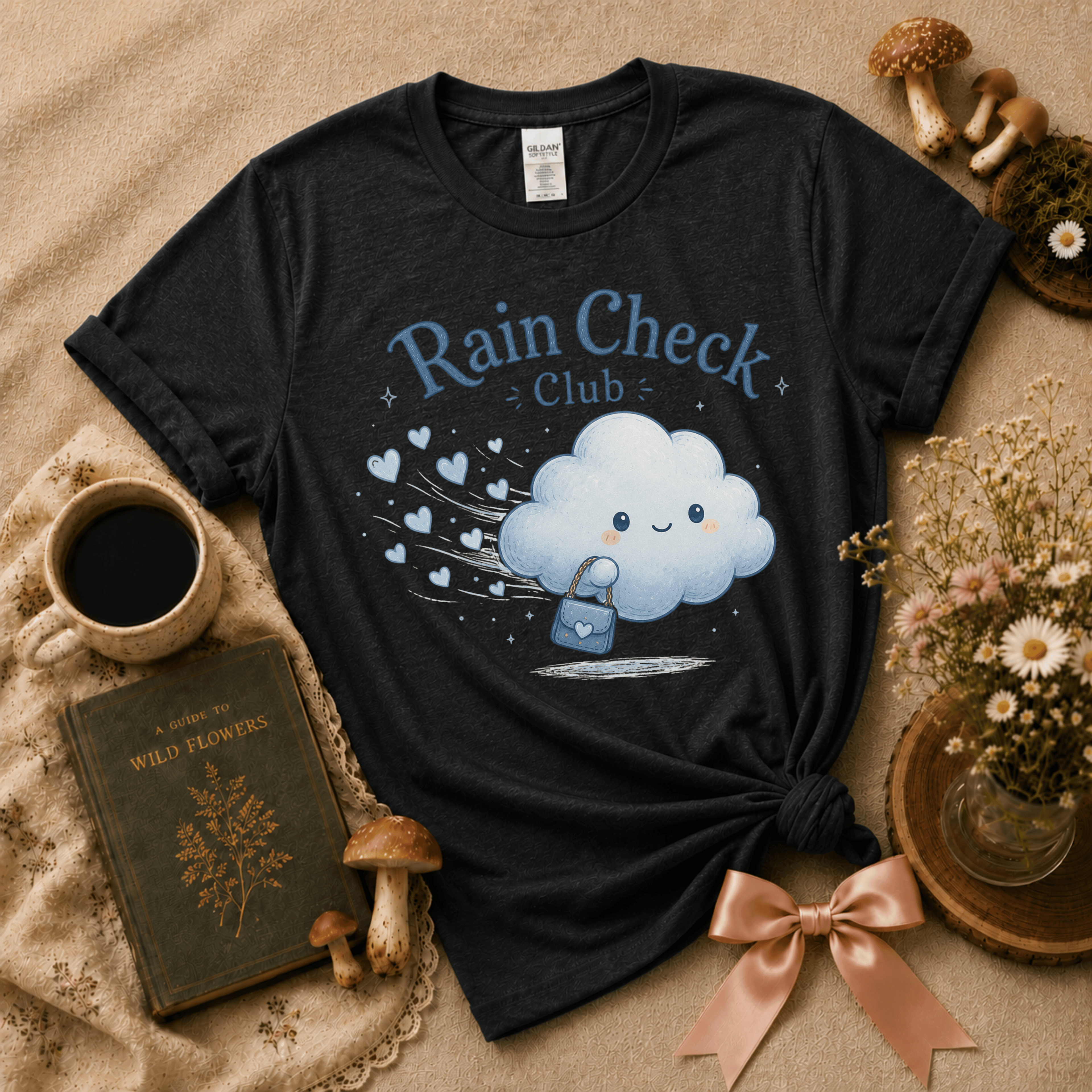 Rain Check Club | Cottagecore Graphic T-Shirt