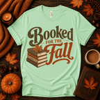 Booked For Fall Premium T-Shirt in mint, flat lay
