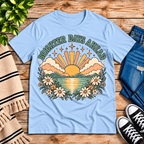 Brighter Days Ahead Premium T-Shirt in baby blue, flat lay