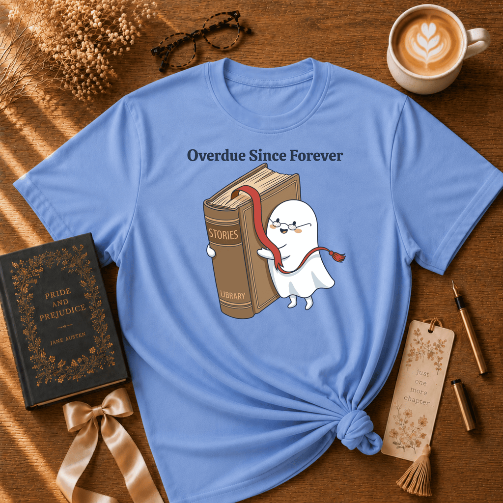Overdue | Book Lover Graphic T-Shirt
