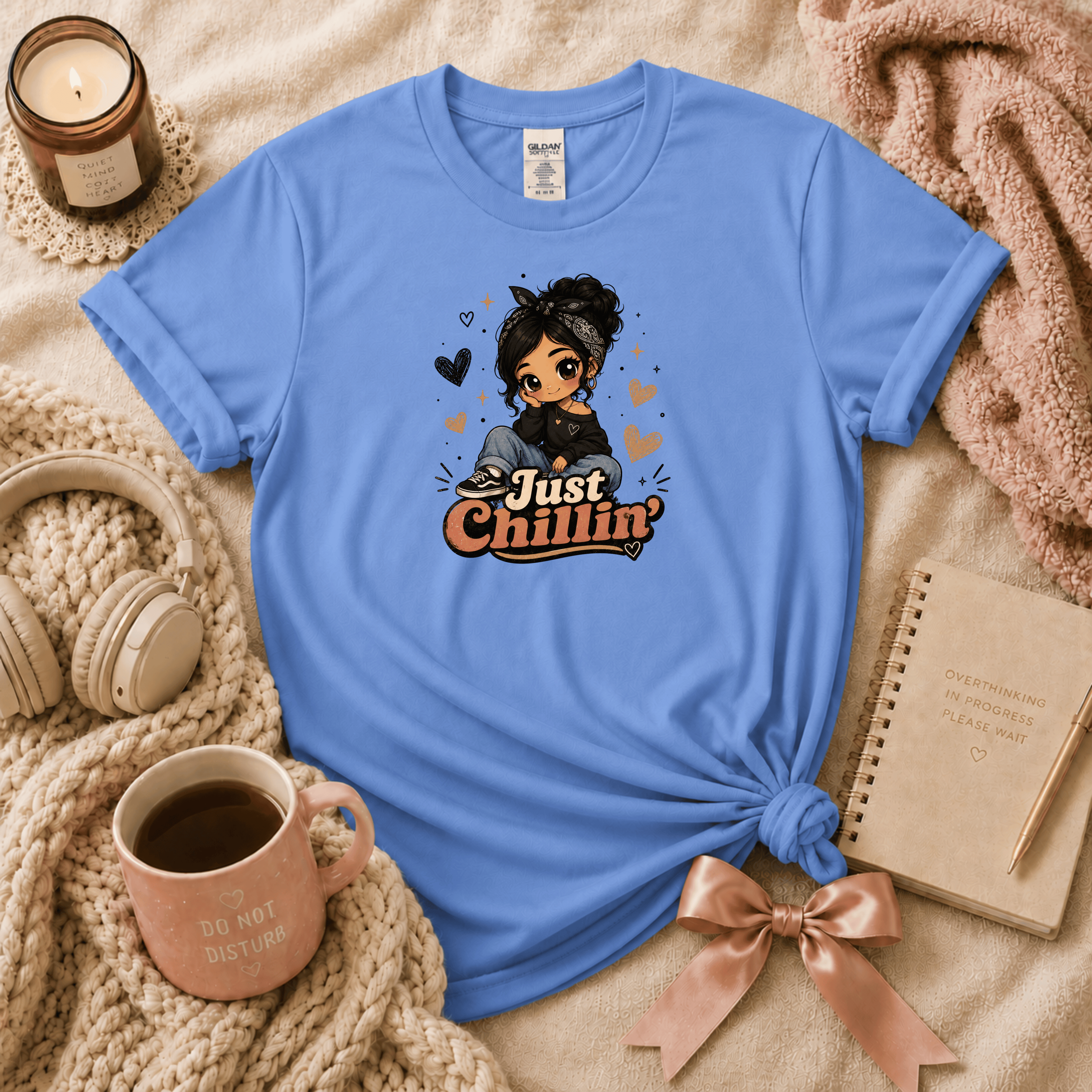 Just Chillin' | Funny Introvert Graphic T-Shirt