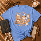 Booked and Brewed | Book Lover Graphic T-Shirt