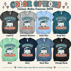 Chronic Chiller Premium T-Shirt color chart: Asphalt, Athletic Heather, Baby Blue, Deep Teal, Mint, Navy, Steel Blue, Vintage Black