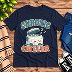 Chronic Chiller Premium T-Shirt in navy, flat lay