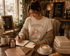 Coffee, Books & Quiet Moments | Coffee Lover Graphic T-Shirt
