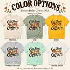 Cold Hands, Warm Coffee Premium T-Shirt color chart: Natural, Sage, Gold, Athletic Heather, Mint, Vintage White